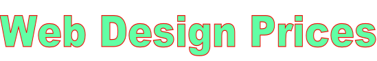 Web Design Prices